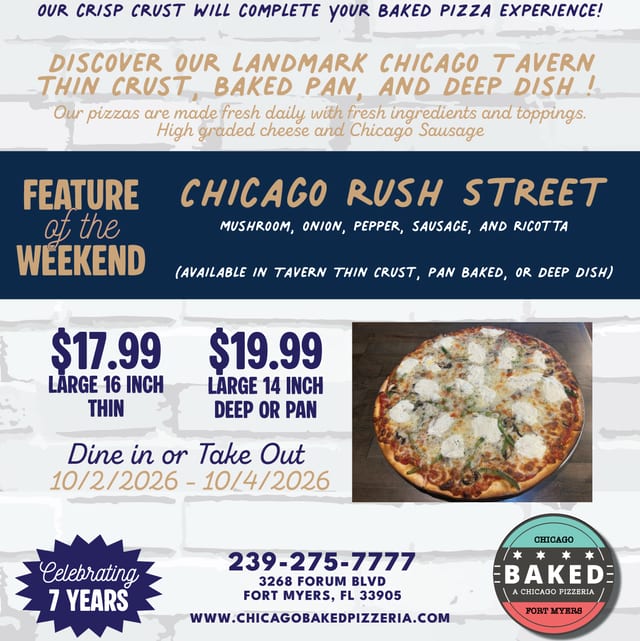 Rush Street Deep Dish.