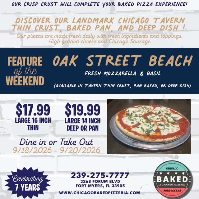 Oak Street Pan Pizza.