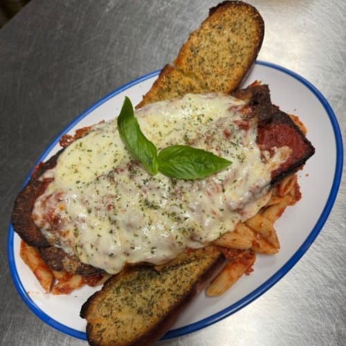 Eggplant Parmesan.