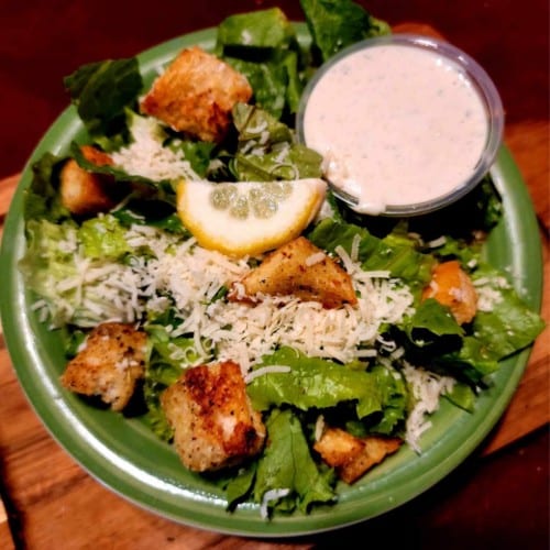 Side Caesar Salad.