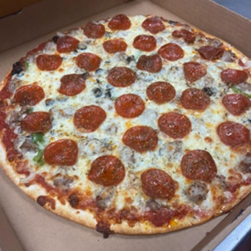 Buckingham Fountain Pizza (14").