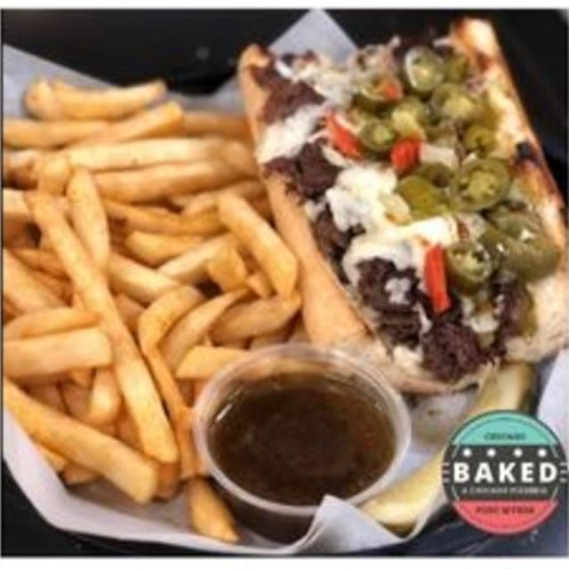 Italian Beef Sandwich.