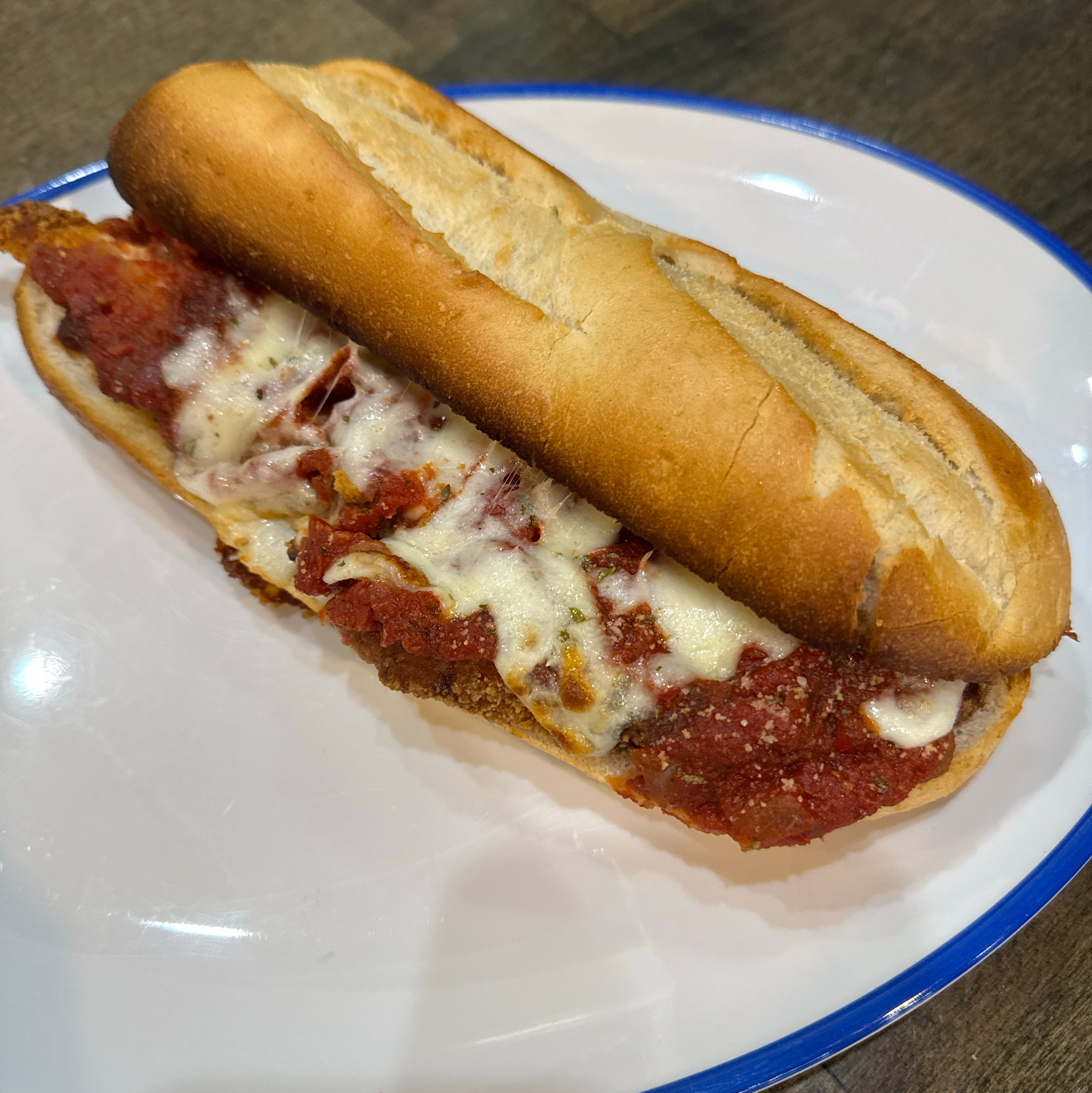 Chicken Parm Sandwich.