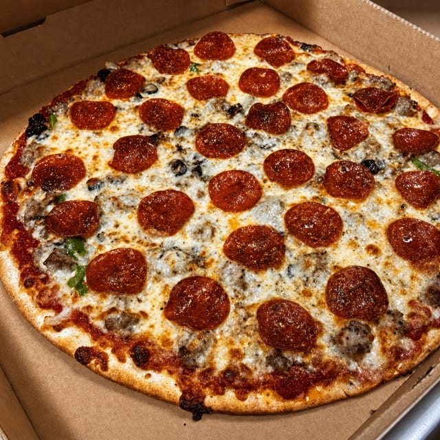 Buckingham Fountain Pizza (16").