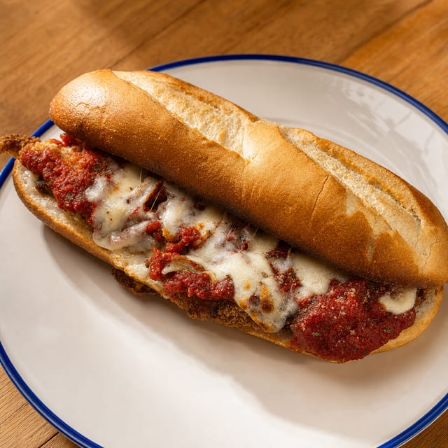 Chicken Parm Sandwich.
