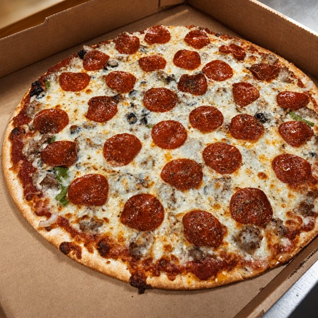 Buckingham Fountain Pizza (14").