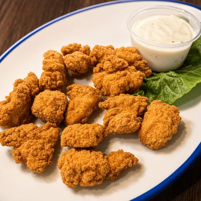 Boneless Wings 12 Pieces.